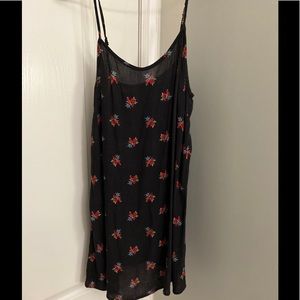 size small cute flower print dress
